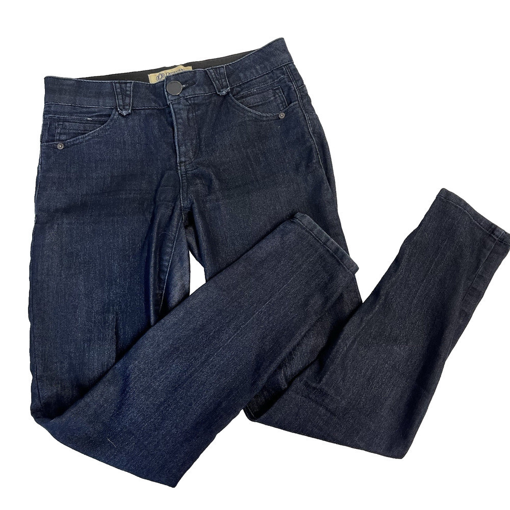 Democracy "Ab"Solution Jeans sz 2 Elastic Waist Stretchy Casual Western Comfort